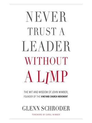 cover image of Never Trust a Leader Without a Limp